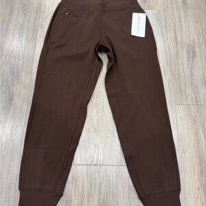 Athleta Chocolate Brown High-Rise Jogger